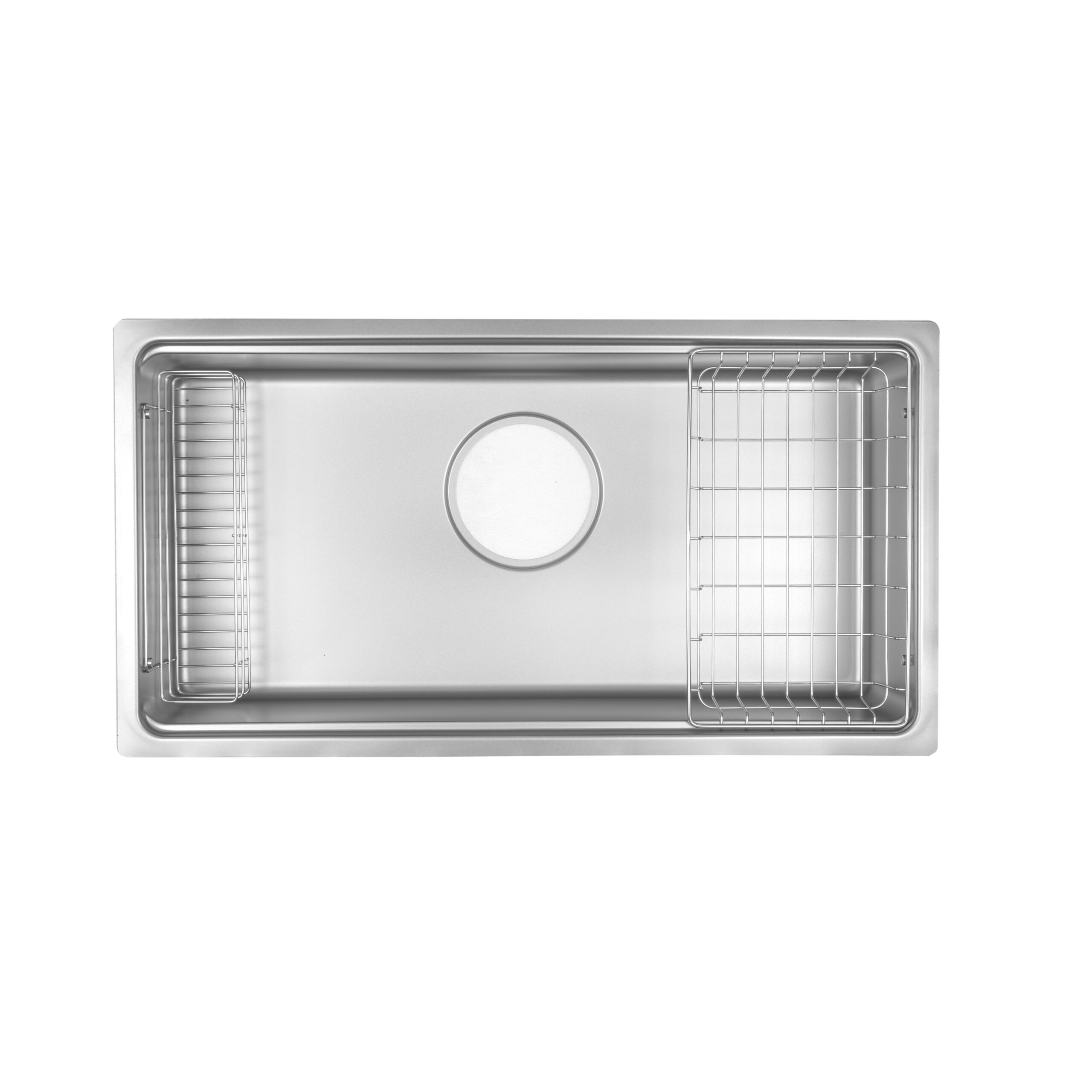 Sensuto S8746SIL 싱글 보울 싱크대